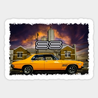 HQ SS Holden Sedan from Australia Sticker